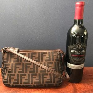 Fendi Small Zucca Print Shoulder Bag